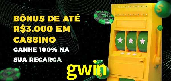 gwin melhor bônus de depósito